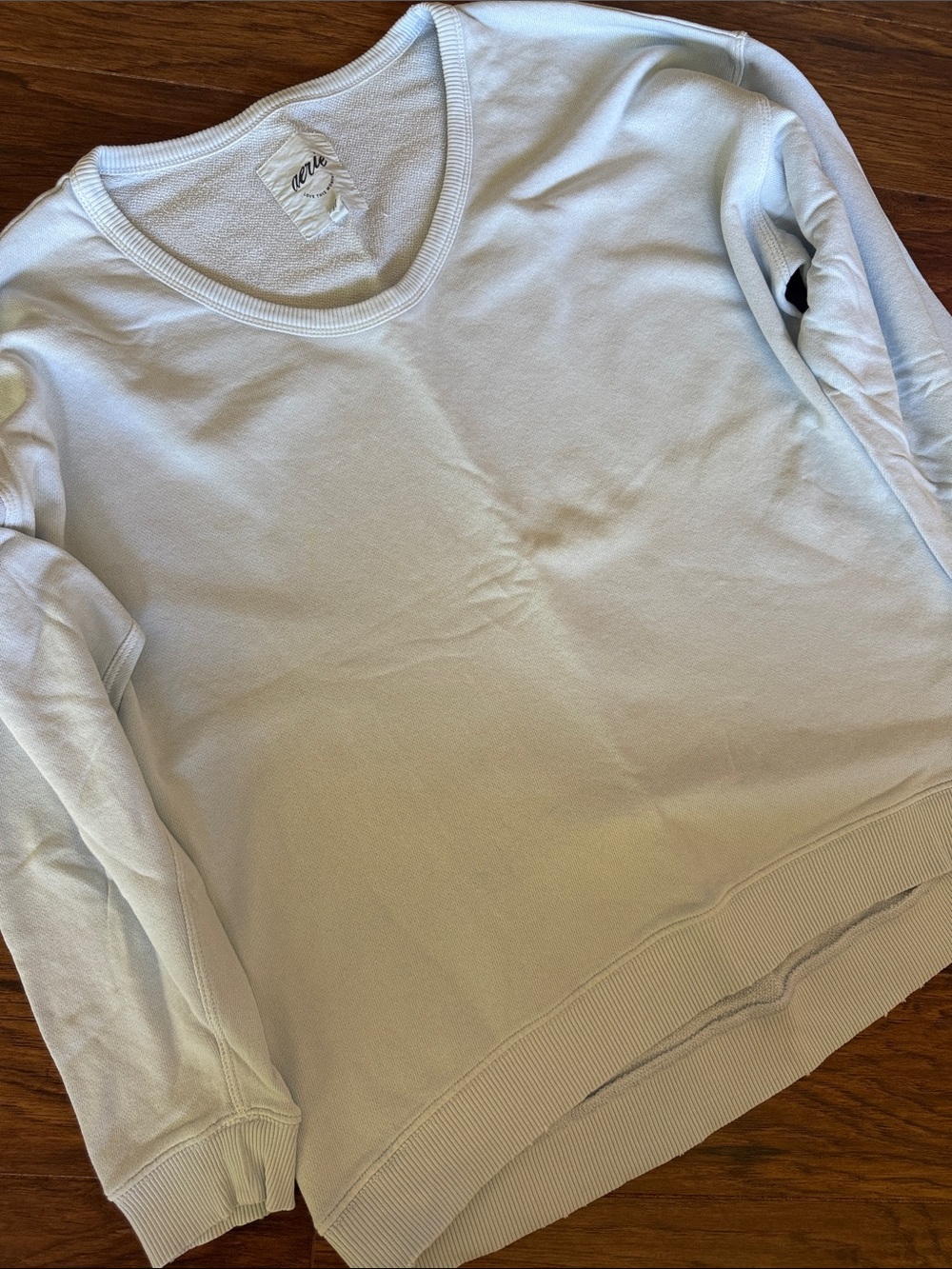 Aerie Scoop Neck Oversized Sweatershirt